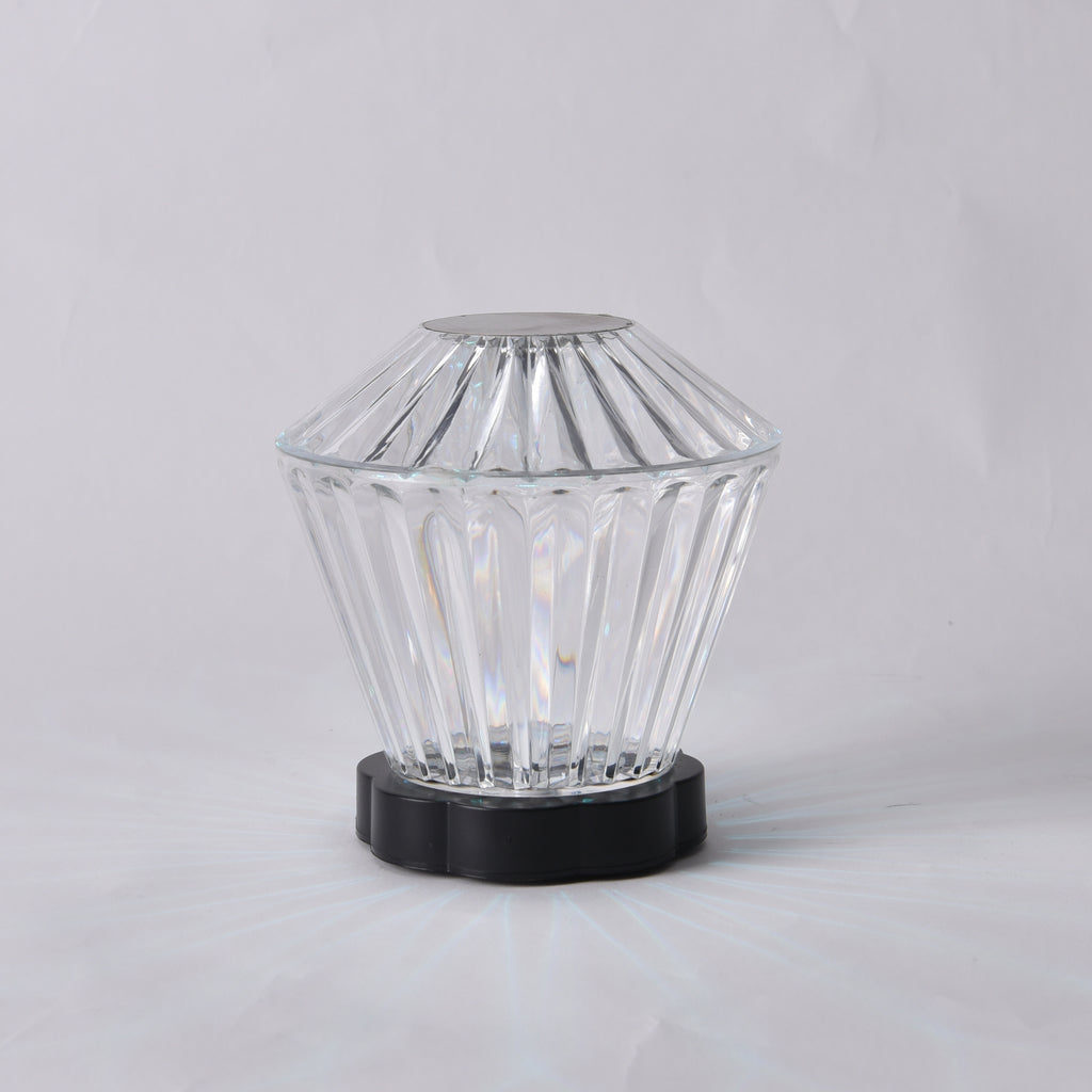 USB Rechargeable Flower Pattern Shadow Light Table Night Light Aesthetic Home Decor