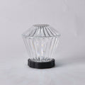 USB Rechargeable Flower Pattern Shadow Light Table Night Light Aesthetic Home Decor
