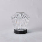 USB Rechargeable Flower Pattern Shadow Light Table Night Light Aesthetic Home Decor