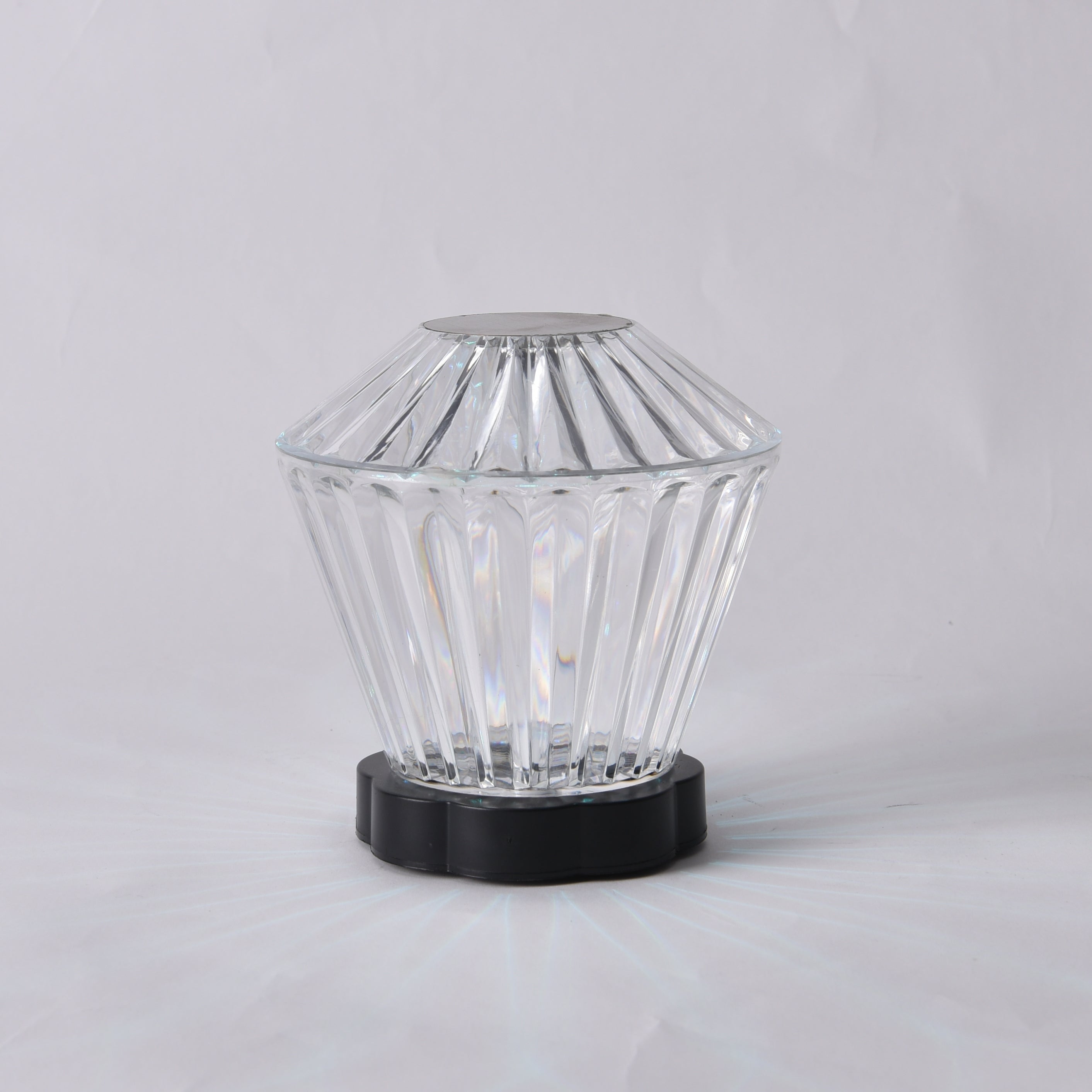 USB Rechargeable Flower Pattern Shadow Light Table Night Light Aesthetic Home Decor