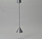 Minimalist Conical Metal Pendant Light Adjustable Hanging Lamp Modern Pendant Lighting for Kitchen Island Bar Counter Bedroom Bedside