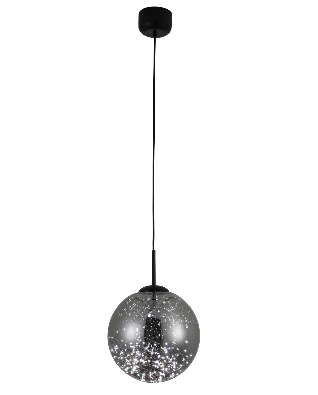 Modern Glass Hanging Light Spherical Pendant Light forHome Decor