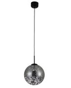 Modern Glass Hanging Light Spherical Pendant Light forHome Decor