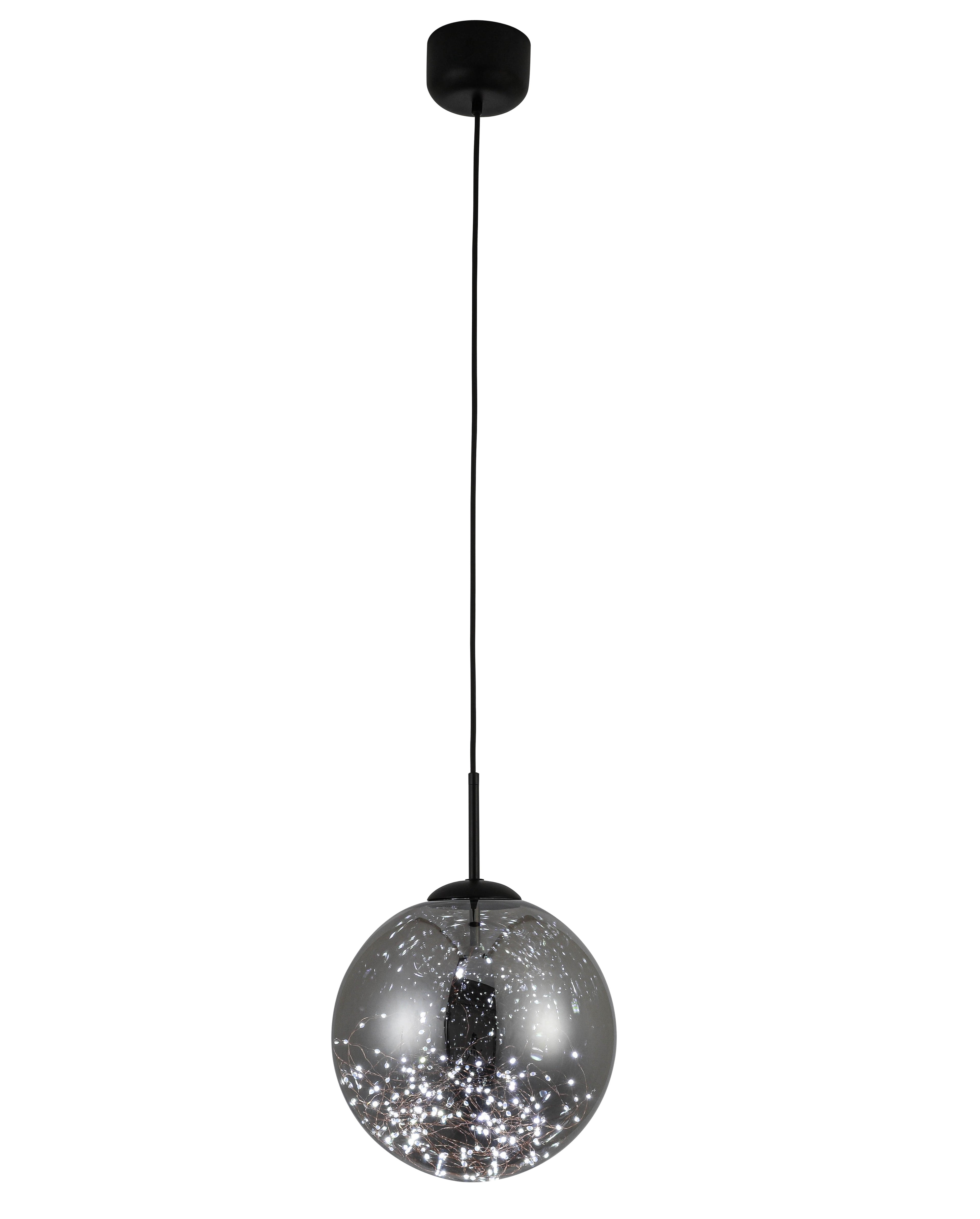 Modern Glass Hanging Light Spherical Pendant Light forHome Decor