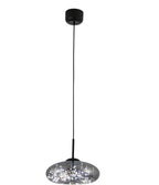 Modern Amber Glass LED Pendant Light   Ceiling Light Fixture for Kitchen Island Bedroom & Living Room  Coffee Shop