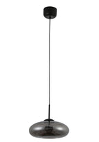 Modern Amber Glass LED Pendant Light   Ceiling Light Fixture for Kitchen Island Bedroom & Living Room  Coffee Shop