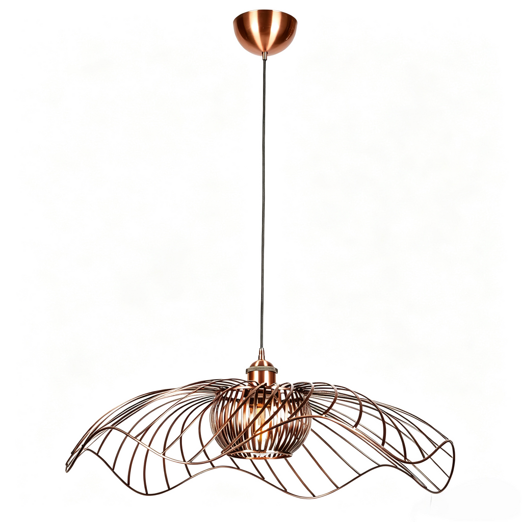 E27 Pendant  Light Modern Black Metal Hanging Lamp for Home Decor