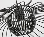 E27 Pendant  Light Modern Black Metal Hanging Lamp for Home Decor