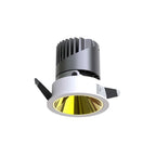 Indoor Recessed SpotLight 12W 3000K White LED Spotlight CRI95 Ra95, Triac Dimmable with Euchips Driver, 24°/36°/60° Adjustable Beam Angle, 120V