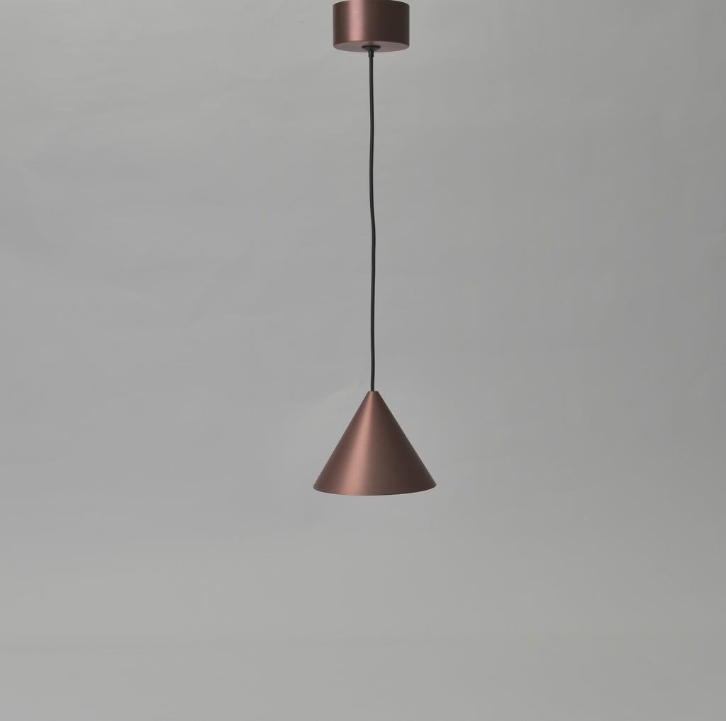 Minimalist Conical Metal Pendant Light Adjustable Hanging Lamp Modern Pendant Lighting for Kitchen Island Bar Counter Bedroom Bedside