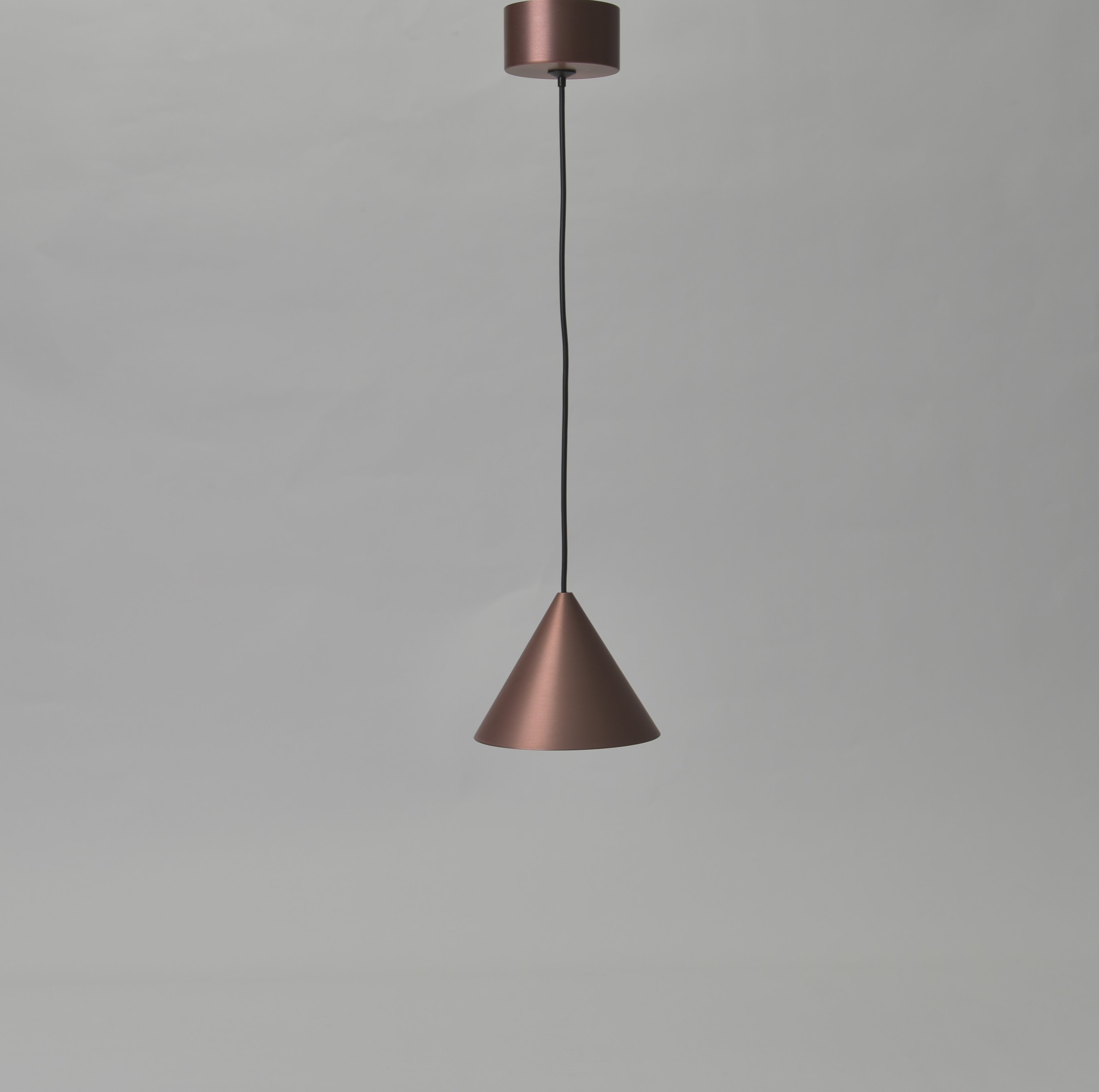 Minimalist Conical Metal Pendant Light Adjustable Hanging Lamp Modern Pendant Lighting for Kitchen Island Bar Counter Bedroom Bedside
