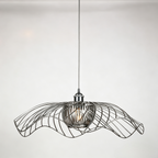 E27 Pendant  Light Modern Black Metal Hanging Lamp for Home Decor
