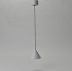 Minimalist Conical Metal Pendant Light Adjustable Hanging Lamp Modern Pendant Lighting for Kitchen Island Bar Counter Bedroom Bedside