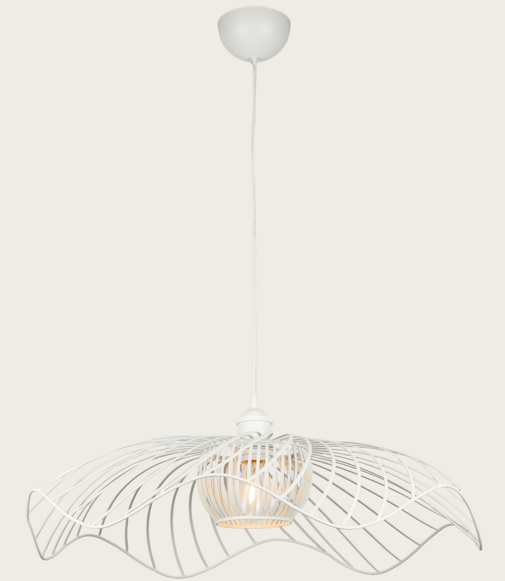 E27 Pendant  Light Modern Black Metal Hanging Lamp for Home Decor