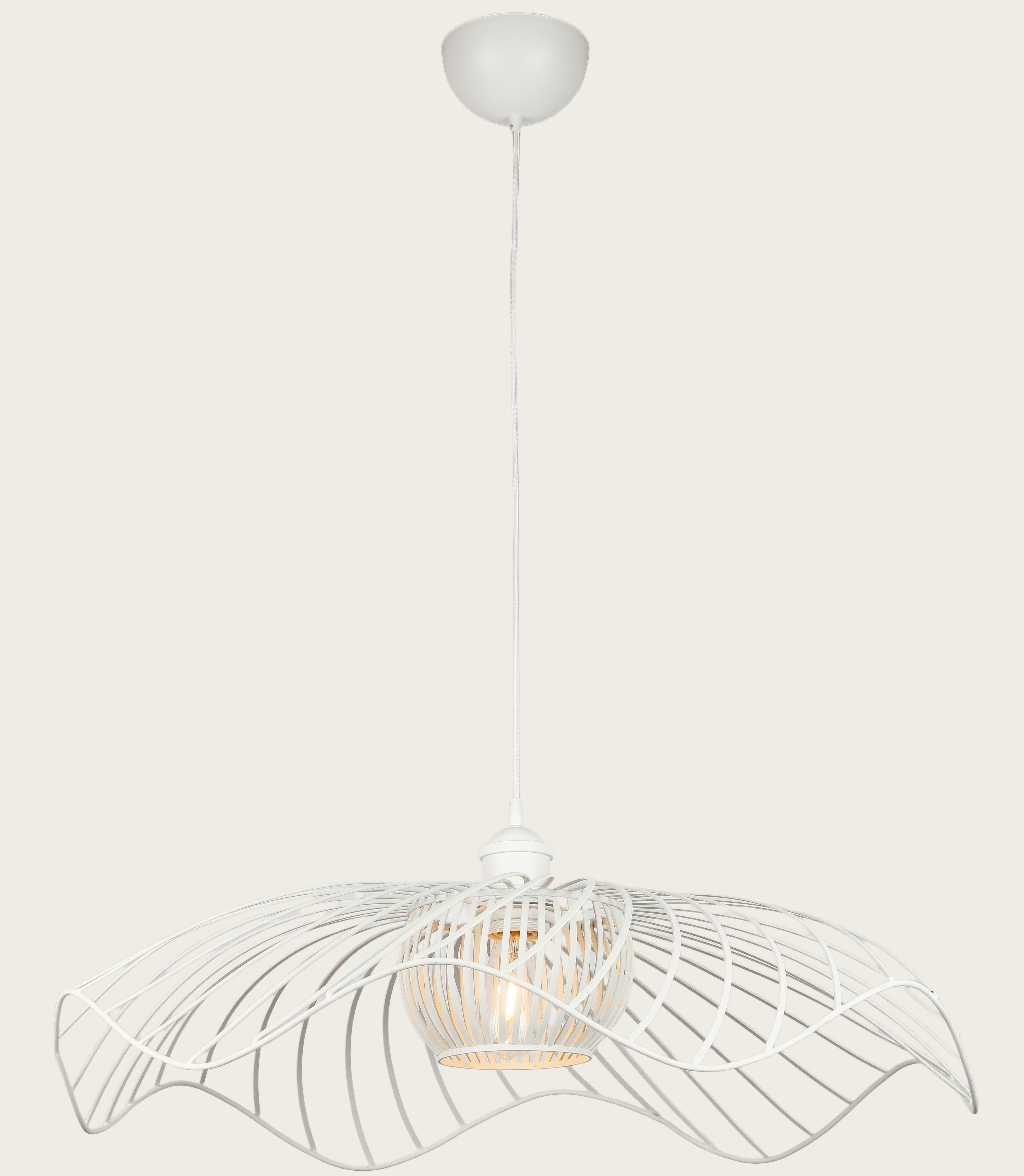 E27 Pendant  Light Modern Black Metal Hanging Lamp for Home Decor