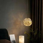 Irregular Pendant Light Glass Hanging Light for Decorating