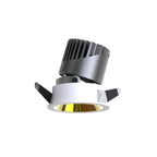 Indoor Recessed SpotLight 12W 3000K White LED Spotlight CRI95 Ra95, Triac Dimmable with Euchips Driver, 24°/36°/60° Adjustable Beam Angle, 120V