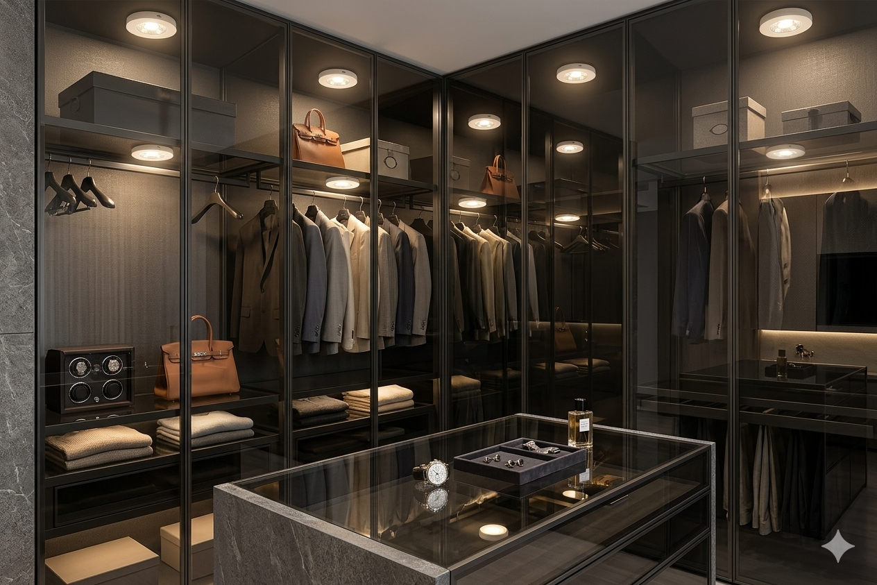 Adjustable CCT Mini LED Shelf Light Custom Closet Lighting