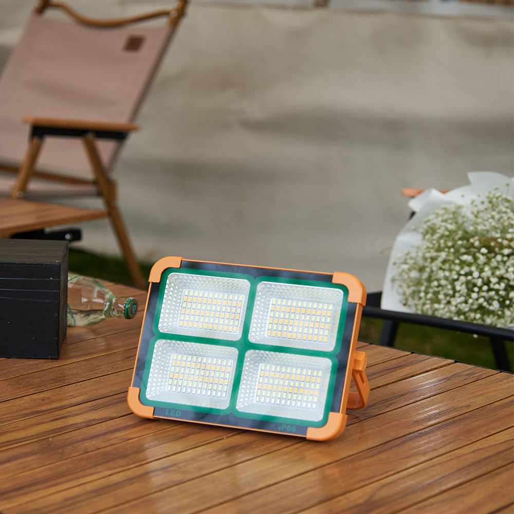 Solar LED Charging Emergency Household Flood Light Outdoor Garden Lighting Portable Camping