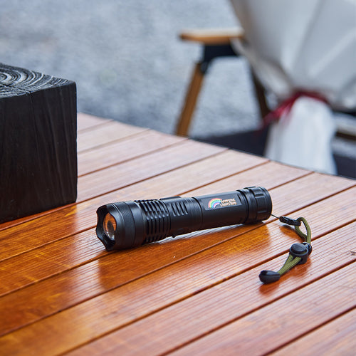 Bright Light Price Led Rechargeable Flashlight With IP32 Waterproof