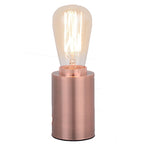 Aluminum Lamp Decorating Desk Cylindrical  Shape with Switch