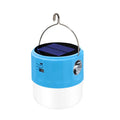 Emergency Light Solar Rechargeable Light Bulb Blue Environmental Lamp Emergency