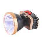 LED Head Lamp with Rechargeable Lithium Battery