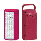 Mobile And Solar Charge 18 SMD LED Rechargeable Emergency Light