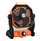 Usb Rechargeable Battery Charge Portable Personalized Light Camping Electric Camp Outdoor Fan With Lamp