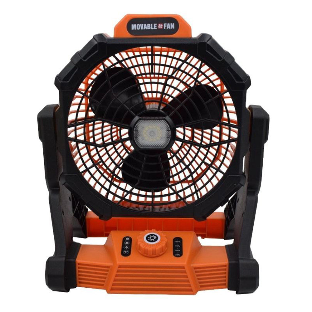 Portable Foldable LED Camping Lantern With Ceiling Fan For Outdoor Hiking Fishing