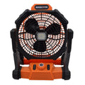 Portable Foldable LED Camping Lantern With Ceiling Fan For Outdoor Hiking Fishing