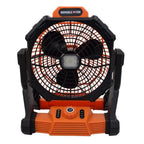 Portable Foldable LED Camping Lantern With Ceiling Fan For Outdoor Hiking Fishing