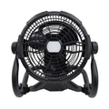 Outdoor Fishing Fan With LED Light Portable Camping Fan With Hook Large Capacity Picnic With Power Bank