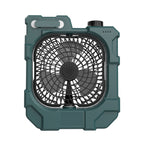 Outdoor Handheld Camping Multifunctional Lighting Fan With Three Blades